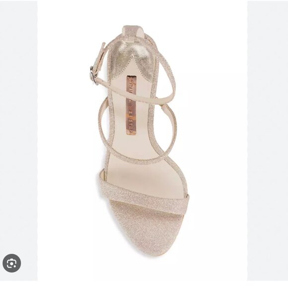 Sophia Webster size 8.5 glitter platform rosalind heel - Picture 2 of 6